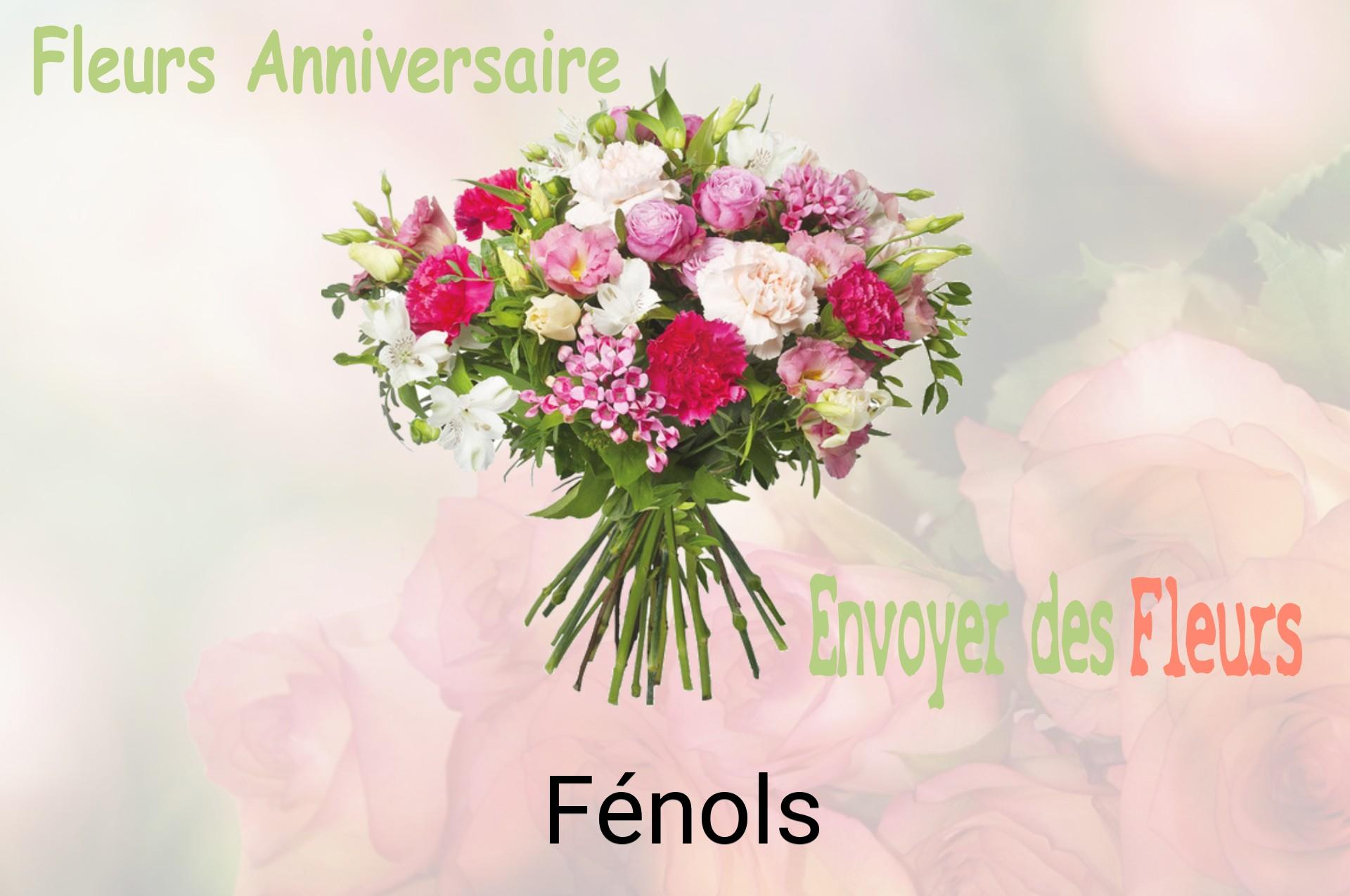 Bouquet de fleurs d’anniversaire livré à Fénols